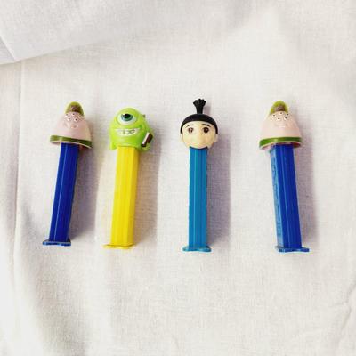 4 - MONSTER INC PEZ COLLECTIBLES