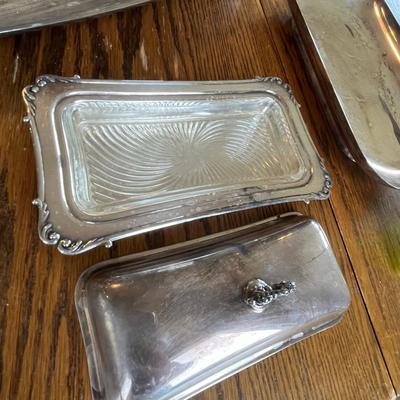 Silver Plate Service pieces