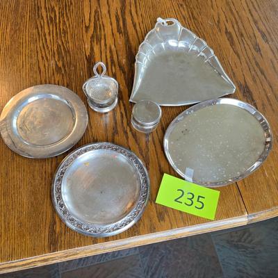 Silver Plate Serving items