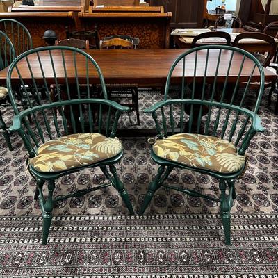 1460 Set of 10 Nichols & Stone by Stickley Dining Table Chairs