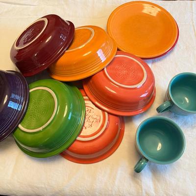 Fiesta Bowls, Cups & plates