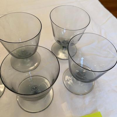 Dawn / Smoke Colored Stemware