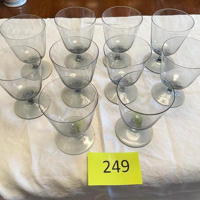 Dawn / Smoke Stemware grouping Water Goblet.