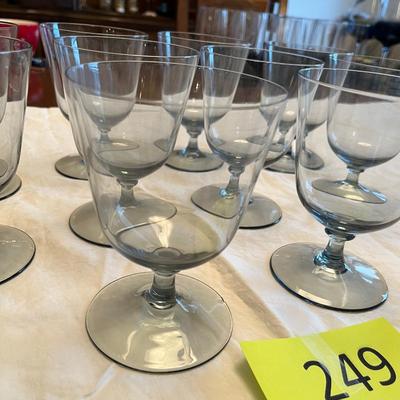 Dawn / Smoke Stemware grouping Water Goblet.
