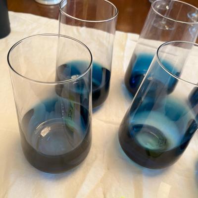 Blue bottom Tumblers Set of 6