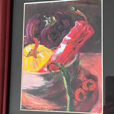ORIGINAL OIL PAINTING STILL LIFE by â€œTIM ROBINSONâ€