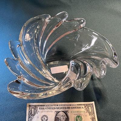 LEADED GLASS â€œSWINGâ€ MIKASA GERMANY BOWL