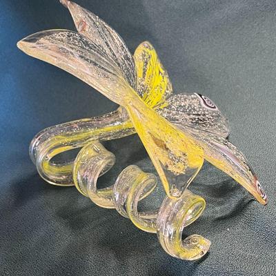 STUDIO ART GLASS JACK IN PULPIT ART PIECE