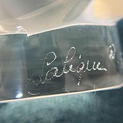 â€œLALIQUEâ€ FRANCE FIGURAL SWANS SIGNED