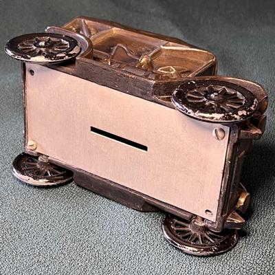VINTAGE METAL 1910 CAR BANK