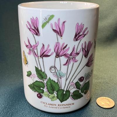 BOTANICAL PLANTER VASE PORTMEIRION POTTERY ENGLAND