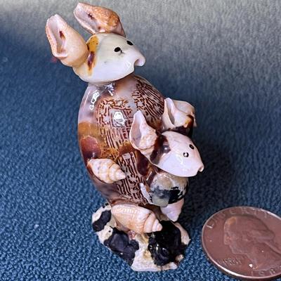 CUTE AND FUN ALL SEASHELL KANGAROO w/ JOEY