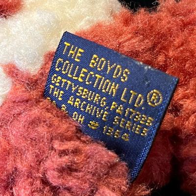 BOYDS BEARS 9â€ SANTA BEAR ARCHIVE COLLECTION