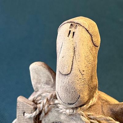 SLOVENIA BRATISLAVA CLAY FIGURAL WHIMSICAL CHARACTER