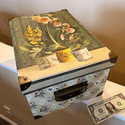 TRI-COASTAL DESIGN STORAGE LIDDED BOX 