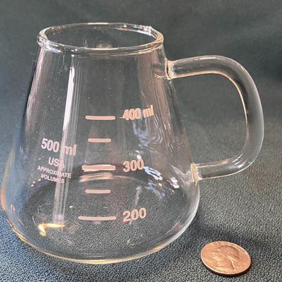 GLASS LAB BEAKER JUG 500 ml