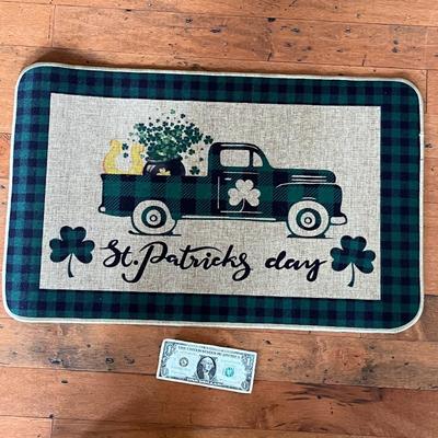 NEW ST. PATRICKâ€™S DAY WELCOME RUG MAT