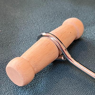 BOOT PULLER TOOL WOOD HANDLE AIDS IN GETTING BOOTS ON