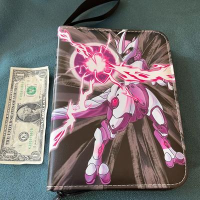 NEW COLLECTOR CARD BINDER NEVER USED ZIPPER CLOSURE