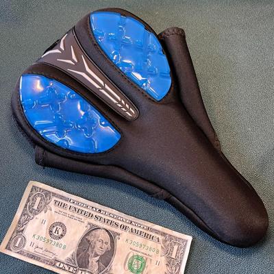 BICYCLE SEAT TOPPER w/ GEL PADS