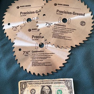 7-1/4â€ SAW BLADES BLACK & DECKER COMBINATION