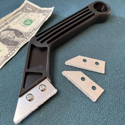 NEW GROUT SAW 8-1/2â€ w/ 2 EXTRA BLADES