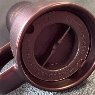 COOL CORVETTE BLACK MUG w/ TOPPER