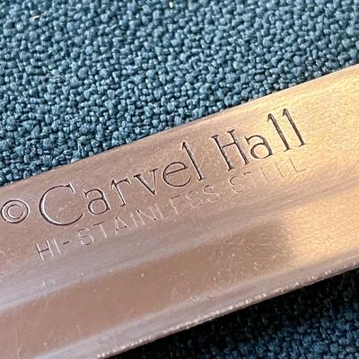 CARVEL-HALL SLICER KITCHEN KNIFE RIVETED WOOD HANDLE