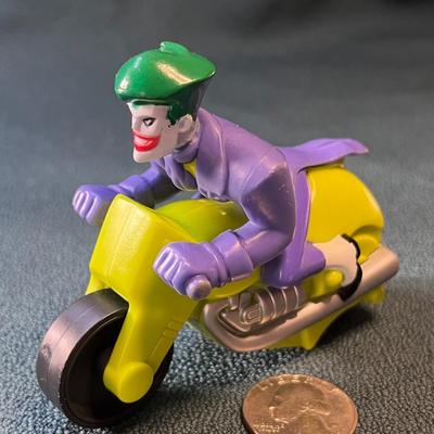 BURGER KING PROMO BATMANâ€™S THE JOKER ON SPEED BIKE