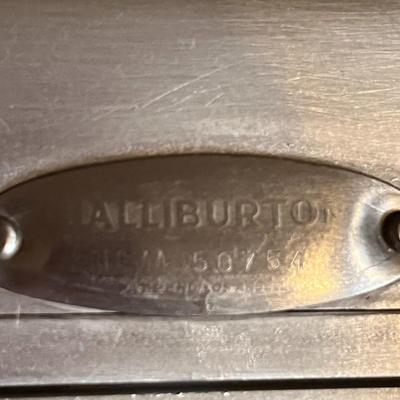 VINTAGE ALUMINUM HALLIBURTON BRIEF CASE 
