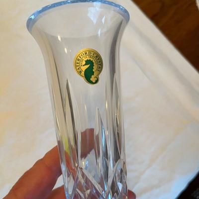 Waterford Lismore Trumpet Bud Vase