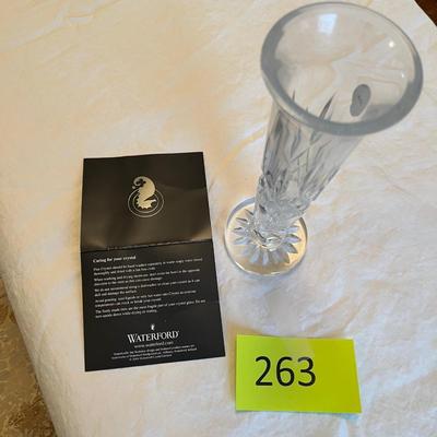 Waterford Lismore Trumpet Bud Vase