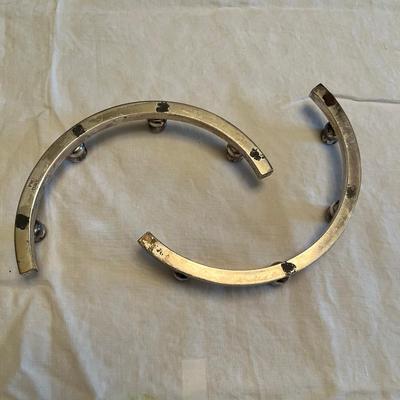 Silver Plate Candle Holder set