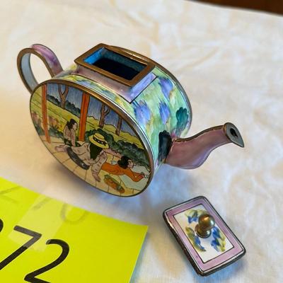 Cloisonne Teapot