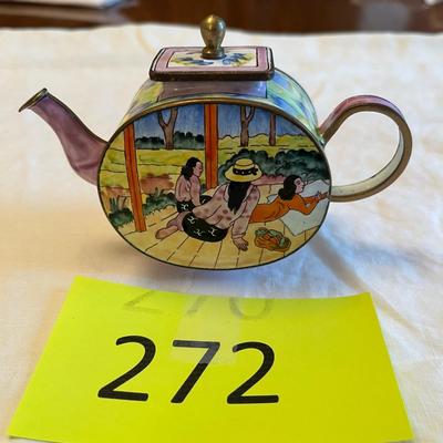 Cloisonne Teapot