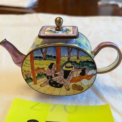 Cloisonne Teapot