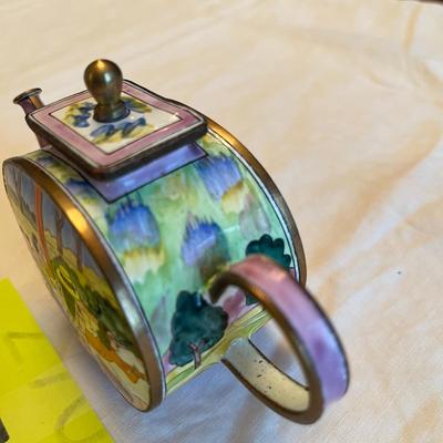 Cloisonne Teapot
