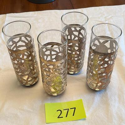 Taxco Silver Overlay Tumblers