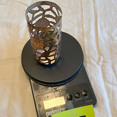 Taxco Silver Overlay Tumblers