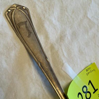 Punch Ladle Sterling Silver