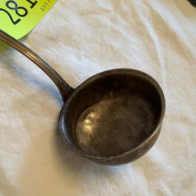 Punch Ladle Sterling Silver
