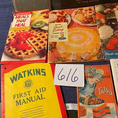 Vintage Cookbooks