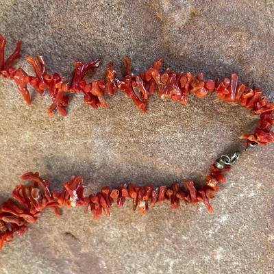 Stick Coral Necklace
