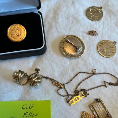 Lot of Gold Filled Jewelry