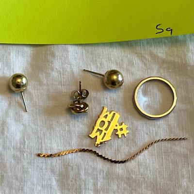 10K & 14K Jewelry Lot