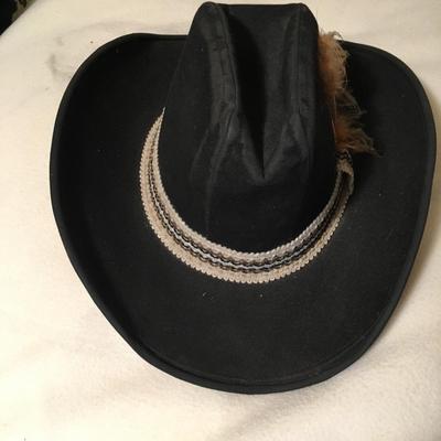 Vintage Levi Strauss suede cowboy hat