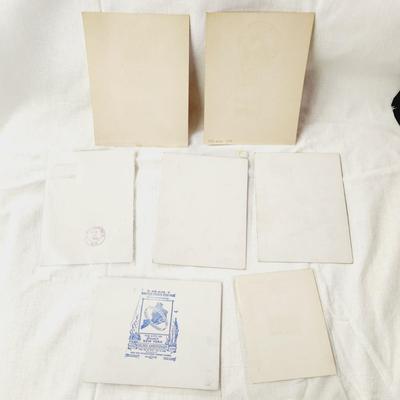 7 PC - FIRST DAY ISSUE STAMPS - 1948 & 1947 MIX