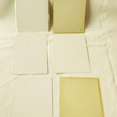 6 PC - FIRST DAY SOUVENIR CARD STAMPS - 1948 MIX