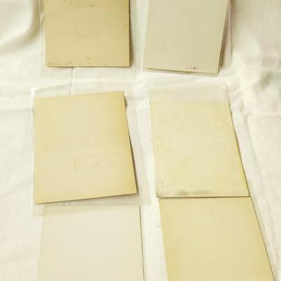 6 PC - FIRST DAY ISSUE SOUVENIR CARD STAMPS - 1946 & 1947 MIX THEME