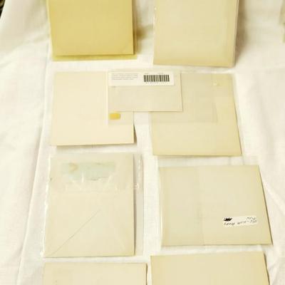 9 PC - FIRST DAY ISSUE MIXED STYLE STAMPS - 1940S MIX THEME